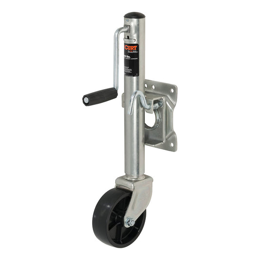 CURT Marine Jack w/6 Wheel - 1,000 lbs - Adjust Vertically 10" [28101]