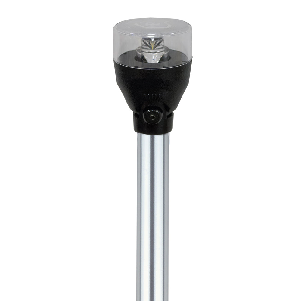 Attwood LED Articulating All Around Light - 42" Pole [5530-42A7]