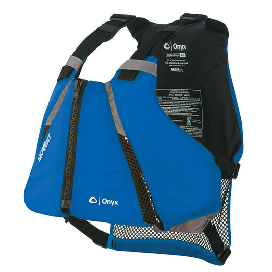 Onyx MoveVent Curve Paddle Sports Life Vest - M/L - Blue [122000-500-040-16]