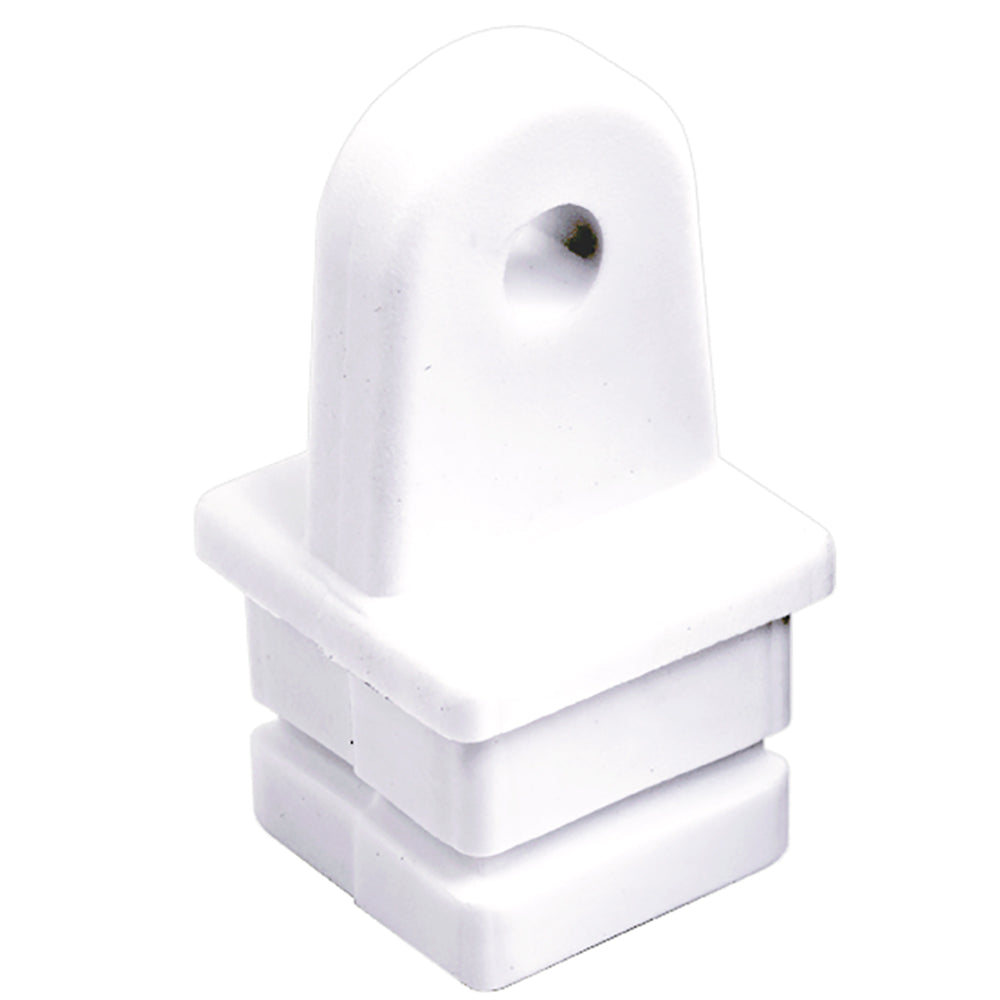 Sea-Dog Nylon Square Tube Top Insert - White - 1" [273581-1]