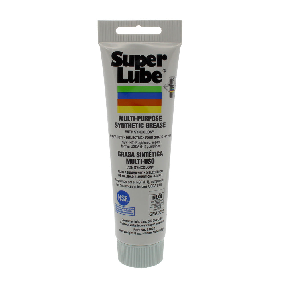 Super Lube Multi-Purpose Synthetic Grease w/Syncolon - 3oz Tube [21030]