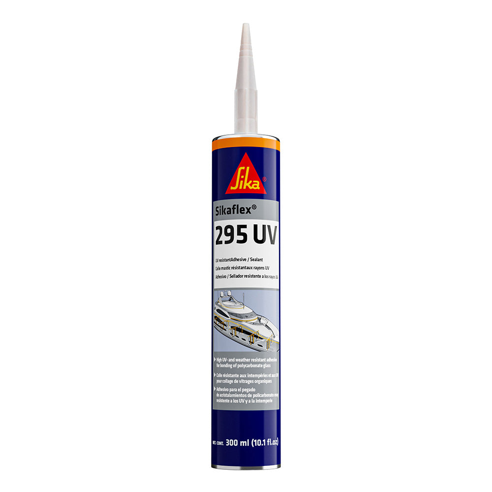 Sika Sikaflex 295 UV - Black - 10oz Tube w/Nozzle [778]