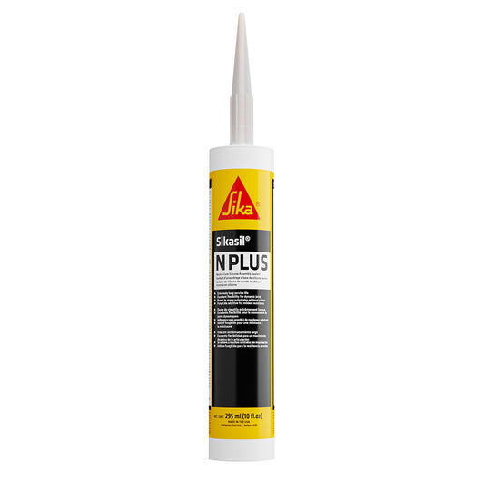 Sika Sikasil-N Plus Clear 10oz w/Nozzle [432053]